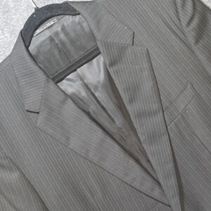 Corneliani Super 120s Wool Pinstripe Blazer Italian 54R / 44R Made In Italy